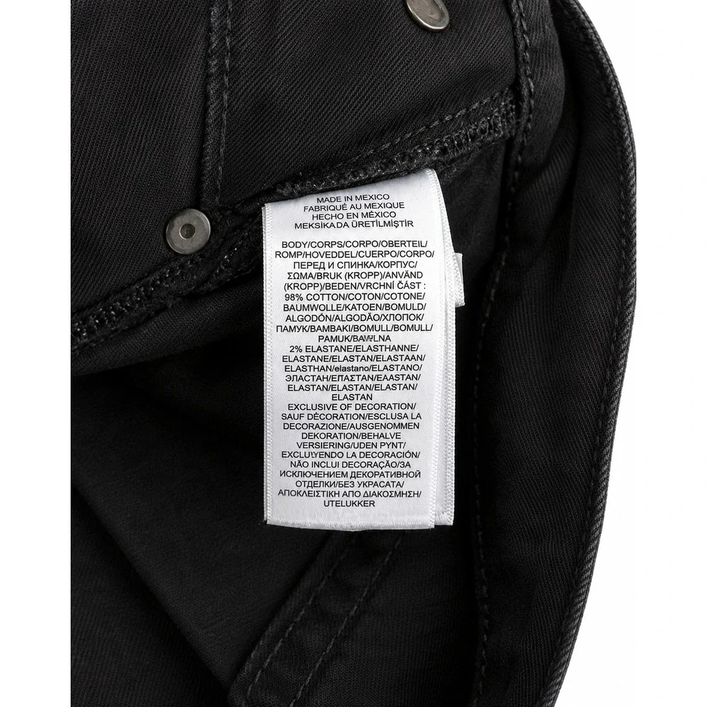Polo Ralph Lauren Classic Jeans Men 34x32 Black Excellent Straight Leg Stretch